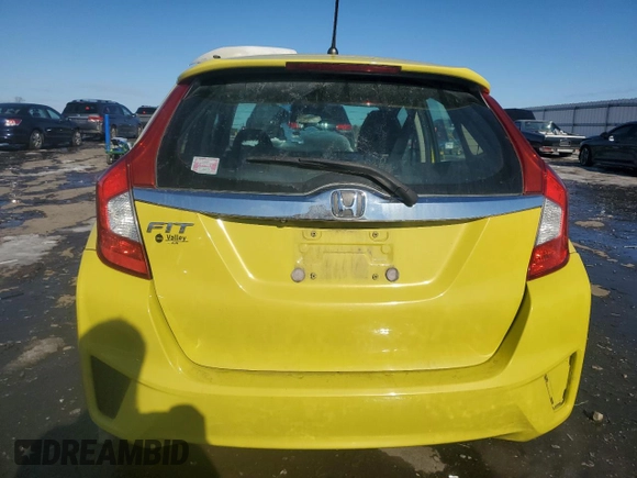 2015 Honda Fit EX-L with VIN 3HGGK5H88FM751015, listed as a Copart auction lot 41692465 with 175,644 mi miles and Salvage Title. Bid and sale history available at DreamBid. Image 6.