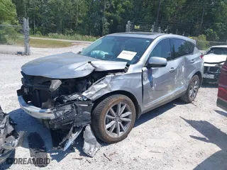 2019 Acura RDX w/Technology Pkg with VIN 5J8TC2H56KL028081, listed as a IAAI auction lot 40042142 with 76,899 mi miles. Bid and sale history available at carsss.com. Image 18.