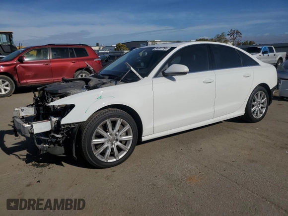 2016 Audi A6 2.0T Premium with VIN WAUCFAFC3GN067169, listed as a Copart auction lot 84607794 with 92,753 mi miles and Salvage Title. Bid and sale history available at carsss.com. Image 1.