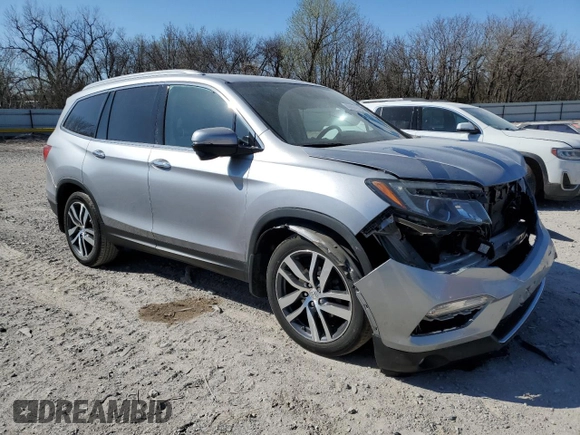 2017 Honda Pilot Touring with VIN 5FNYF5H93HB026462, listed as a Copart auction lot 49866845 with 80,328 mi miles and Salvage Title. Bid and sale history available at carsss.com. Image 4.