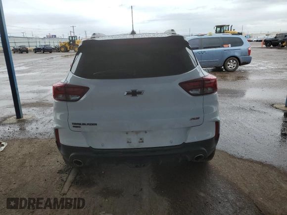 2021 Chevrolet TrailBlazer RS with VIN KL79MUSL5MB056985, listed as a Copart auction lot 46900434 with 46,937 mi miles and . Bid and sale history available at DreamBid. Image 6.