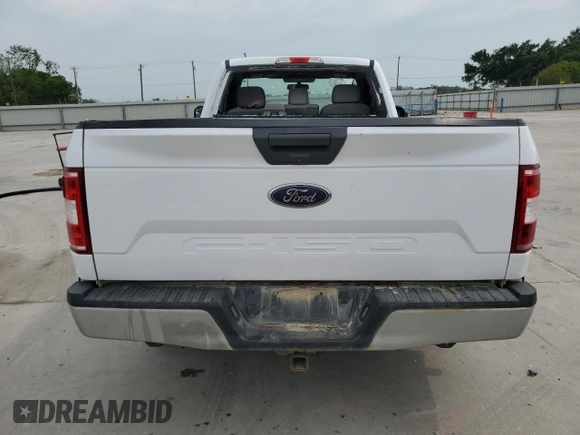 2018 Ford F-150 XL with VIN 1FTMF1CBXJKG02753, listed as a Copart auction lot 53904495 with 118,716 mi miles and Salvage Title. Bid and sale history available at carsss.com. Image 6.