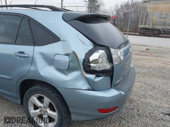2005 Lexus RX 330 with VIN 2T2HA31U75C050017, listed as a IAAI auction lot 41767246 with 221,659 mi miles. Bid and sale history available at carsss.com. Image 6.