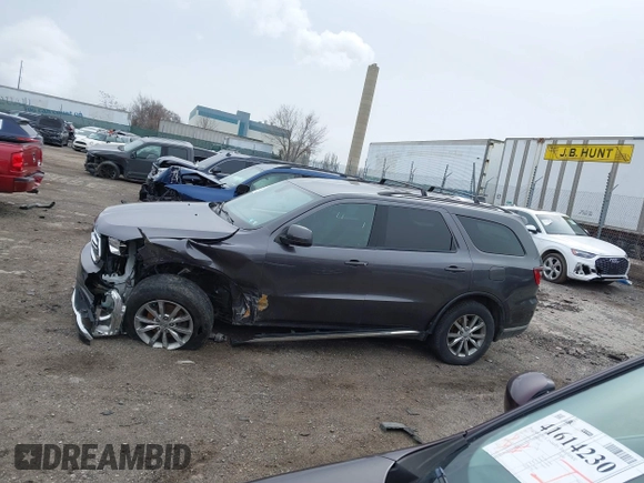 2017 Dodge Durango SXT with VIN 1C4RDJAG1HC918038, listed as a IAAI auction lot 41599549 with 93,417 mi miles and . Bid and sale history available at DreamBid. Image 15.