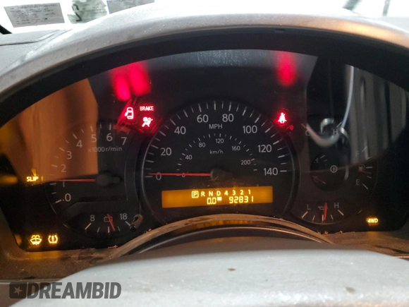 2007 Nissan Titan SE z VIN 1N6BA07B07N221489, wystawiony jako Copart lot #83408574 z przebiegiem 92 831 mil mil oraz Szkoda całkowita • Salvage title. Historia ofert i sprzedaży dostępna na DreamBid. Obrazek 9.