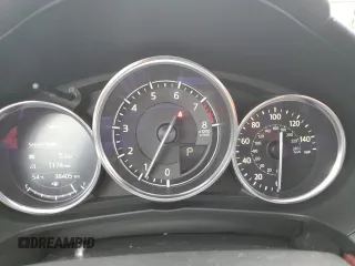 2021 Mazda MX-5 Miata Grand Touring with VIN JM1NDAD78M0455899, listed as a Copart auction lot 57347125 with 38,405 mi miles and Salvage title. Bid and sale history available at DreamBid. Image 9.