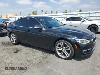 2017 BMW 3 Series 330i with VIN WBA8B9G31HNU53279, listed as a Copart auction lot 54943075 with 121,339 mi miles and Salvage Title. Bid and sale history available at carsss.com. Image 4.