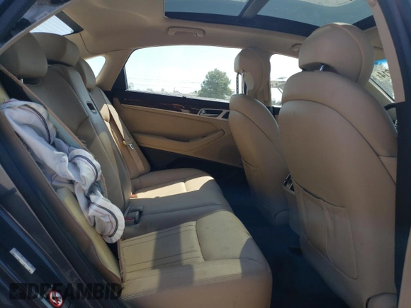 2017 Genesis G80 3.8L with VIN KMHGN4JE7HU176674, listed as a Copart auction lot 70269214 with 74,679 mi miles and Salvage Title. Bid and sale history available at carsss.com. Image 11.
