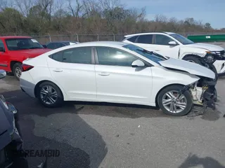 2020 Hyundai Elantra SEL with VIN 5NPD84LF1LH540675, listed as a IAAI auction lot 41315036 with 124,246 mi miles. Bid and sale history available at carsss.com. Image 13.