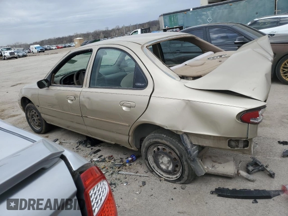2000 Ford Contour SE Fleet z VIN 1FAFP6634YK128273, wystawiony jako Copart lot #50805975 z przebiegiem 115 491 mil mil oraz Szkody całkowita. Historia ofert i sprzedaży dostępna na DreamBid. Obrazek 2.