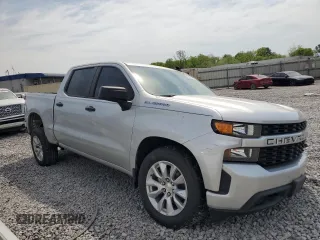 2021 Chevrolet Silverado 1500 Custom with VIN 3GCPWBEK3MG299441, listed as a Copart auction lot 51321725 with 123,104 mi miles and Salvage Title. Bid and sale history available at DreamBid. Image 4.