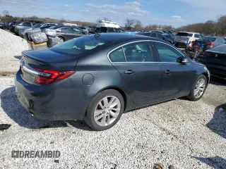 2014 Buick Regal with VIN 2G4GK5EX8E9258920, listed as a Copart auction lot 47075305 with 135,547 mi miles and Salvage Title. Bid and sale history available at carsss.com. Image 3.