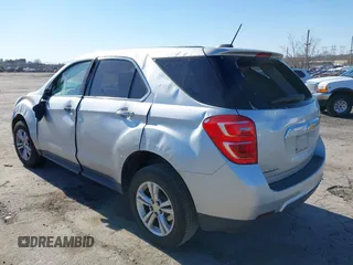 2017 Chevrolet Equinox LS with VIN 2GNALBEK8H1544612, listed as a IAAI auction lot 41717278 with 184,574 mi miles and . Bid and sale history available at carsss.com. Image 3.