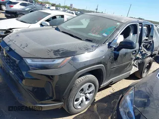 2024 Toyota RAV4 LE with VIN 2T3H1RFV3RC277422, listed as a IAAI auction lot 41748452 with 13,531 mi miles. Bid and sale history available at carsss.com. Image 2.
