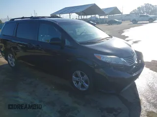 2015 Toyota Sienna LE AAS with VIN 5TDKK3DC2FS615423, listed as a IAAI auction lot 42218623 with 232,838 mi miles and . Bid and sale history available at DreamBid. Image 1.