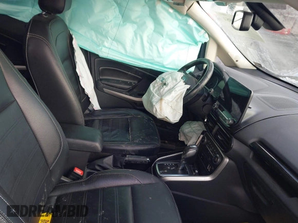 2019 Ford EcoSport Titanium with VIN MAJ6S3KL4KC283605, listed as a IAAI auction lot 41599984 with 36,844 mi miles and . Bid and sale history available at DreamBid. Image 5.