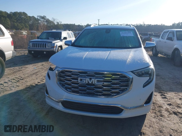 2018 GMC Terrain Denali with VIN 3GKALSEX9JL169584, listed as a IAAI auction lot 41485498 with 79,686 mi miles and . Bid and sale history available at carsss.com. Image 13.