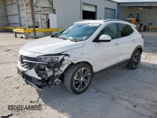 2021 Buick Encore GX Select with VIN KL4MMDS28MB111427, listed as a Copart auction lot 58783015 with 101,819 mi miles and Salvage title. Bid and sale history available at DreamBid. Image 1.