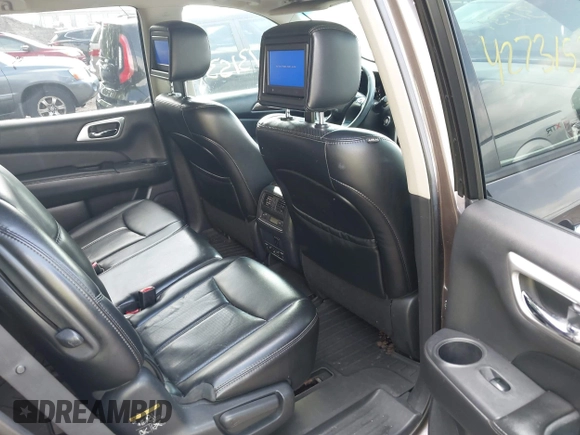 2015 Nissan Pathfinder Platinum with VIN 5N1AR2MM4FC603779, listed as a IAAI auction lot 42731531 with 103,385 mi miles and . Bid and sale history available at DreamBid. Image 8.