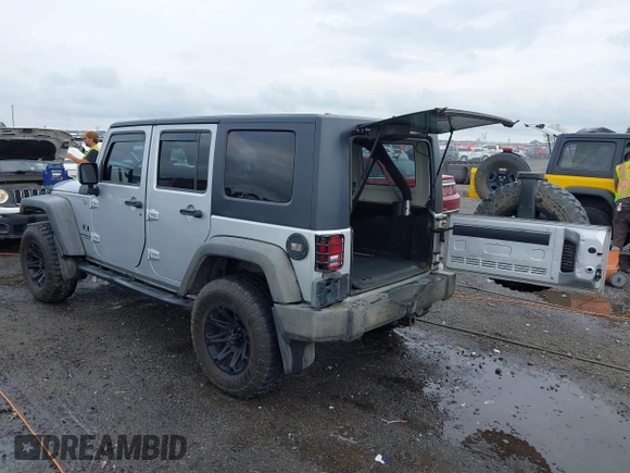 2007 Jeep Wrangler Unlimited X with VIN 1J4GA39187L209448, listed as a IAAI auction lot 42104328 with 138,302 mi miles and . Bid and sale history available at DreamBid. Image 3.