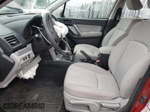 2015 Subaru Forester 2.5i with VIN JF2SJAAC6FG817043, listed as a Copart auction lot 46461615 with 80,895 mi miles and Salvage Title. Bid and sale history available at carsss.com. Image 7.