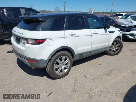 2017 Land Rover Range Rover Evoque SE with VIN SALVP2BG9HH190880, listed as a IAAI auction lot 41720266 with 71,179 mi miles. Bid and sale history available at carsss.com. Image 4.
