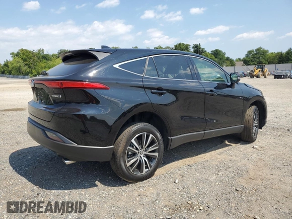 2022 Toyota Venza LE with VIN JTEAAAAH7NJ115705, listed as a Copart auction lot 69378914 with 16,482 mi miles and Salvage Title. Bid and sale history available at carsss.com. Image 3.