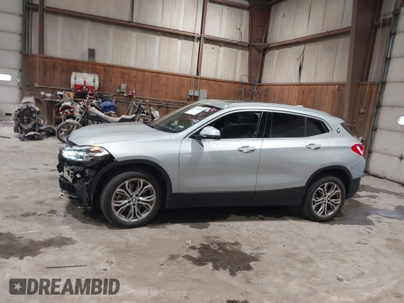 2020 BMW X2 xDrive28i with VIN WBXYJ1C09L5P35894, listed as a IAAI auction lot 41588426 with 24,476 mi miles. Bid and sale history available at carsss.com. Image 15.