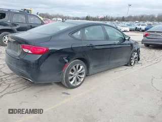 2016 Chrysler 200 S with VIN 1C3CCCBB9GN111720, listed as a IAAI auction lot 41503566 with 128,462 mi miles. Bid and sale history available at carsss.com. Image 4.