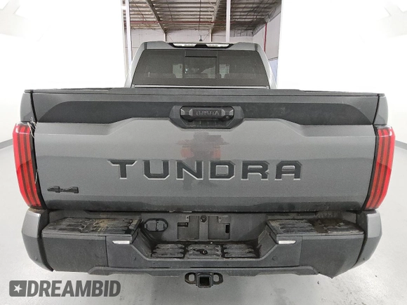 2024 Toyota Tundra SR5 with VIN 5TFLA5DA1RX173220, listed as a Copart auction lot 56688385 with 15,673 mi miles and Clean title. Bid and sale history available at DreamBid. Image 6.