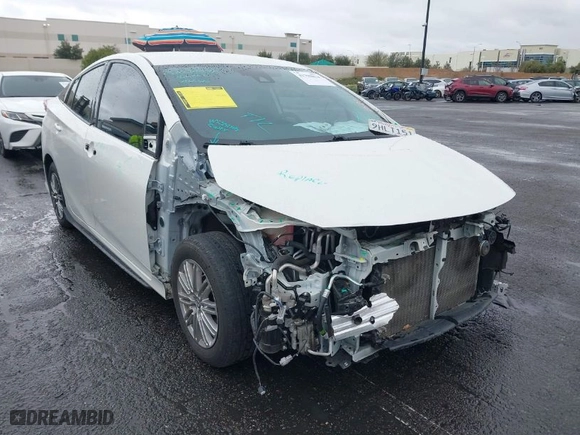 2020 Toyota Prius Prime LE with VIN JTDKARFPXL3154734, listed as a IAAI auction lot 41798874 with 96,255 mi miles. Bid and sale history available at carsss.com. Image 13.