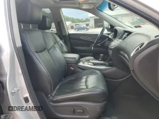 2015 Infiniti QX60 with VIN 5N1AL0MM6FC516052, listed as a Copart auction lot 61912455 with 98,007 mi miles and Salvage title. Bid and sale history available at DreamBid. Image 7.