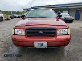 1999 Ford Crown Victoria Police with VIN 2FAFP71W7XX167653, listed as a Copart auction lot 54241955 with 81,967 mi miles and Salvage Title. Bid and sale history available at carsss.com. Image 5.