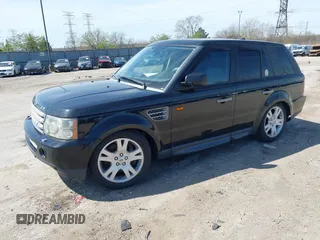 2006 Land Rover Range Rover Sport SC with VIN SALSH23406A960264, listed as a IAAI auction lot 42035373 with 111,839 mi miles. Bid and sale history available at carsss.com. Image 2.