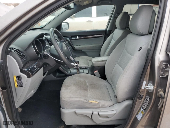 2012 Kia Sorento LX with VIN 5XYKT3A60CG235579, listed as a Copart auction lot 43477835 with 136,379 mi miles and Clean Title. Bid and sale history available at carsss.com. Image 7.