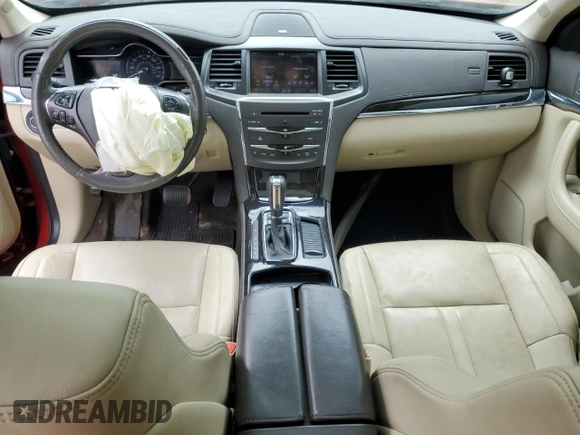 2013 Lincoln MKS EcoBoost with VIN 1LNHL9FT1DG604990, listed as a Copart auction lot 57619245 with 76,899 mi miles and Clean title. Bid and sale history available at DreamBid. Image 8.
