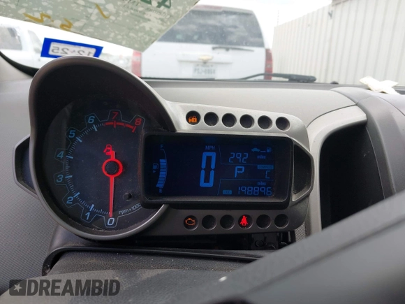 2013 Chevrolet Sonic LT with VIN 1G1JC5SH0D4105379, listed as a IAAI auction lot 42188189 with 198,896 mi miles and . Bid and sale history available at DreamBid. Image 7.