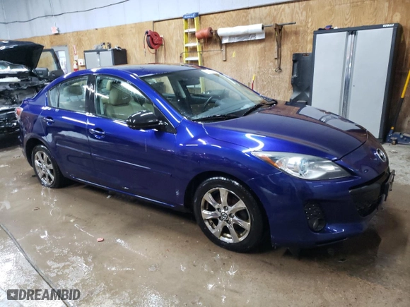 2013 Mazda Mazda3 i Grand Touring with VIN JM1BL1W70D1738276, listed as a Copart auction lot 82847344 with 167,940 mi miles and Clean Title. Bid and sale history available at carsss.com. Image 4.