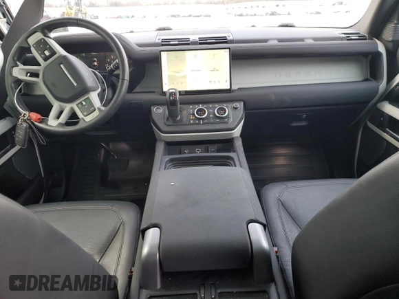 2022 Land Rover Defender S with VIN SALEJERX5N2078150, listed as a Copart auction lot 86412374 with 33,768 mi miles and Salvage title. Bid and sale history available at DreamBid. Image 8.