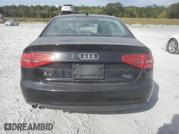 2013 Audi A4 Premium Plus with VIN WAUHFAFL0DA191991, listed as a Copart auction lot 45586335 with 58,855 mi miles and Non Repairable. Bid and sale history available at carsss.com. Image 6.