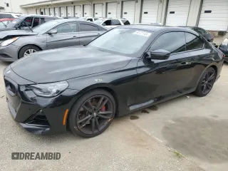 2024 BMW 2 Series M240i xDrive with VIN 3MW53CM00R8E36081, listed as a Copart auction lot 66121934 with 5,201 mi miles and Salvage Title. Bid and sale history available at carsss.com. Image 1.