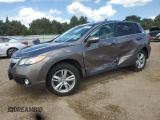 2013 Acura RDX Technology with VIN 5J8TB4H54DL012494, listed as a Copart auction lot 62170435 with 209,135 mi miles and Salvage title. Bid and sale history available at DreamBid. Image 1.