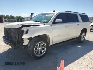 2015 Chevrolet Suburban LT with VIN 1GNSCJKC6FR176396, listed as a Copart auction lot 49650605 with 162,452 mi miles and Salvage Title. Bid and sale history available at carsss.com. Image 1.