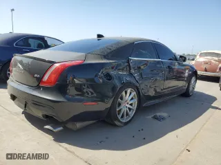 2016 Jaguar XJ R-Sport with VIN SAJWA1C70G8W02383, listed as a Copart auction lot 54580845 with 43,719 mi miles and Salvage Title. Bid and sale history available at carsss.com. Image 3.