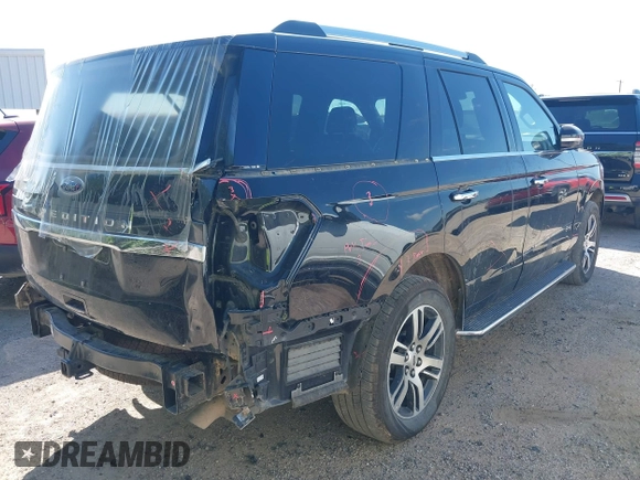 2023 Ford Expedition Limited z VIN 1FMJU1K8XPEA59096, wystawiony jako IAAI lot #42552665 z przebiegiem 59 097 mil mil oraz . Historia ofert i sprzedaży dostępna na DreamBid. Obrazek 4.