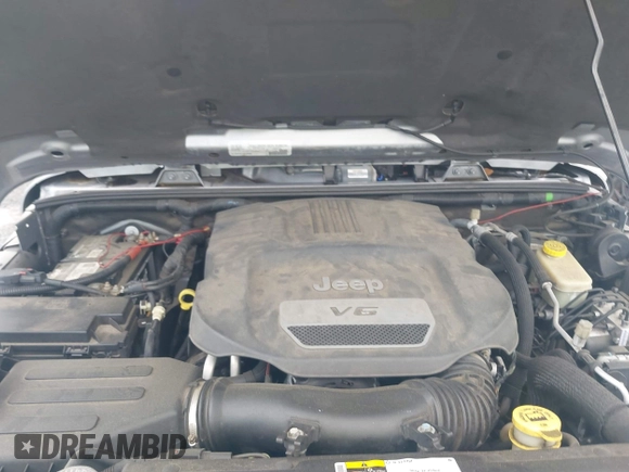 2016 Jeep Wrangler Unlimited Sahara with VIN 1C4BJWEG5GL117872, listed as a IAAI auction lot 42692798 with 119,819 mi miles and . Bid and sale history available at DreamBid. Image 10.
