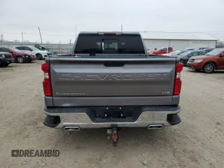 2021 Chevrolet Silverado 1500 LTZ with VIN 1GCUYGET5MZ135627, listed as a Copart auction lot 46025674 with Not Provided miles and Salvage Title. Bid and sale history available at DreamBid. Image 6.