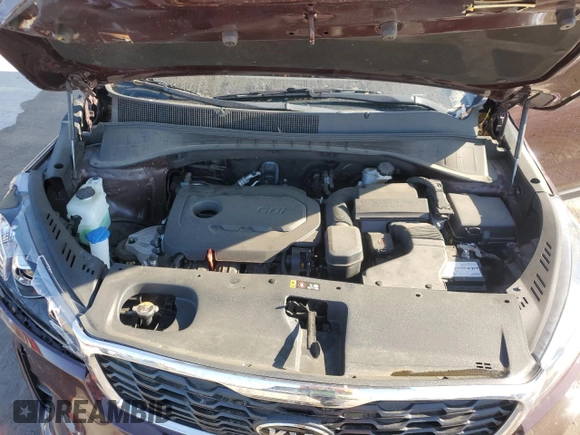 2019 Kia Sorento L with VIN 5XYPG4A38KG517845, listed as a Copart auction lot 50703685 with 46,441 mi miles and Salvage Title. Bid and sale history available at carsss.com. Image 14.
