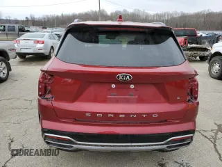 2021 Kia Sorento S with VIN 5XYRL4LC0MG009759, listed as a Copart auction lot 44805165 with 62,590 mi miles and Non Repairable. Bid and sale history available at carsss.com. Image 6.