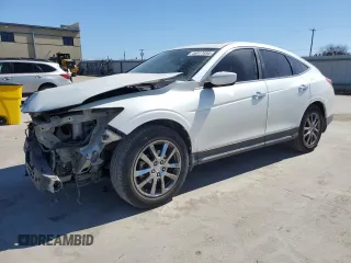 2013 Honda Crosstour EX-L with VIN 5J6TF1H58DL000036, listed as a Copart auction lot 46917695 with 97,589 mi miles and Salvage Title. Bid and sale history available at carsss.com. Image 1.